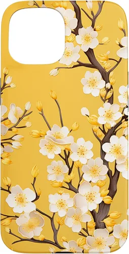 Vista 6 de Yellow Cherry Blossom Case for iPhone 17