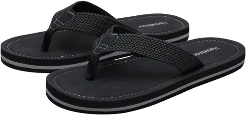 Vista 7 de Harssidanzar Chanclas con punta para los dedos, zapatillas de hombre, informales, zapatillas de surf, zapatillas de playa, baño, verano