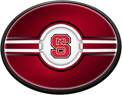Vista 9 de The Fan-Brand NCAA Alabama Crimson Tide: Letrero de pared ovalado con luz – Decoración de fútbol, baloncesto, béisbol y deportes universitarios