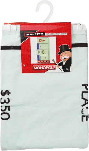 Vista 3 de Northwest Toalla de playa Monopoly, 30 x 60 pulgadas, Chance