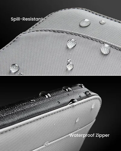 Vista 5 de Carteras para pasaporte T03, Gris, Cartera Rfid