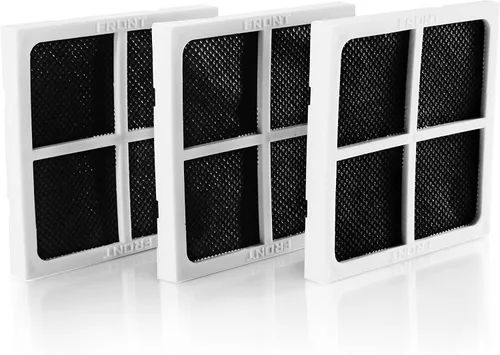 Vista 6 de K&J Paquete de 3 filtros de aire de repuesto para LG LT120F, se adapta a filtros de aire de refrigerador LT120F y ADQ73214404, filtro de aire