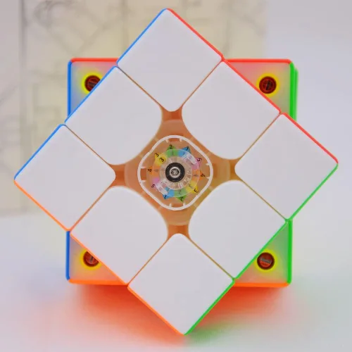 Vista 2 de Bukefuno QY Tornado V3 M 3x3 Flagship Magnetic Speed Magic Cube QY Toys Man Tornado V3M 3x3x3 Rompecabezas de cubos sin calcomanías