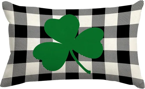 Vista 9 de GOOESING Fundas de almohada de Pascua de 12 x 20 pulgadas, funda de cojín de lino para sofá, decoración del hogar