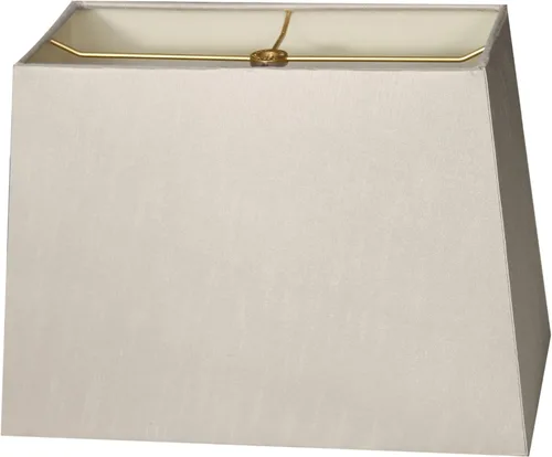 Vista 28 de Royal Designs, Inc. HB-613-12AGL Pantalla para lámpara de tapa dura rectangular, (5 x 10) x (8 x 12) x 9.5, Oro Antiguo