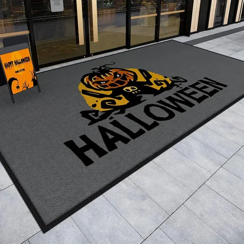 Vista 14 de ALLEVI Tapetes personalizados para puerta delantera, alfombras comerciales personalizadas para área de negocios, iglesia, museo, hogares