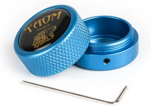 Vista 23 de TAOM - Soporte para tiza de billar, herramienta práctica redonda, accesorios de billar, mini estuche magnético para punta de tiza, contenedor