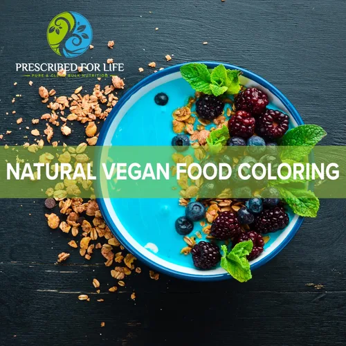 Vista 4 de Prescribed For Life Polvo de espirulina azul, superalimento vegano puro, sin gluten, natural, sin OMG, polvo de algas azules (ficocianina), lleno