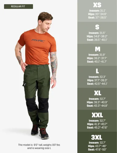 Vista 2 de RevolutionRace Men's Nordwand Pants, Durable Pants for All Outdoor Activities