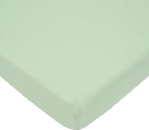 Vista 27 de American Baby Company - Sábana bajera ajustable de tejido de punto suave y transpirable 100% algodón, sábanas de practicuna, Estrellas azules