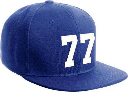 Vista 56 de Número de equipo modificado para requisitos particulares del jugador del color del sombrero del Snapback de la visera plana clásica de la visera