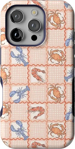 Vista 16 de Casely - Funda protectora para iPhone 16 Pro, diseño All Smiles, sticker de cara sonriente, colección Bold, compatible con MagSafe