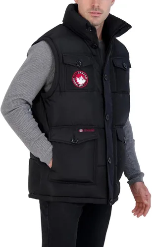 Vista 2 de CANADA WEATHER GEAR Chaleco acolchado pesado impermeable para hombre