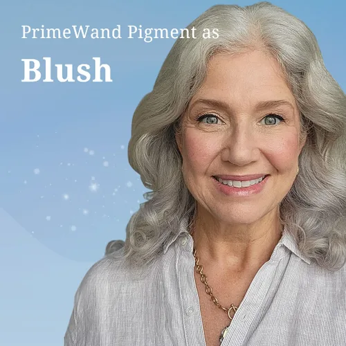 Vista 3 de PRIME PROMETICS PrimeWand Pigment – Impresionante y natural barra de maquillaje Pro-Age – Barra de belleza para contorno y colorete para mujeres