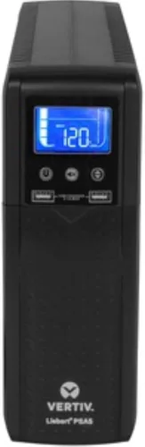 Vista 9 de Vertiv PSA6E-600LVT 600VA y 360W PowerUPS 200 Essential 120V Line Interactive Desktop UPS