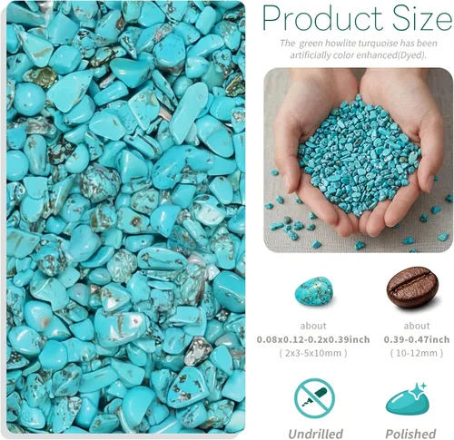 Vista 2 de SUNYIK Piedras de Cuarzo Trituradas con Forma Irregular de 1 Libra (Aproximadamente 460 Gramos)