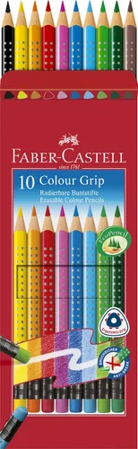 Vista 2 de Faber-Castell eraseable Color lápices Grip Conjunto de 10