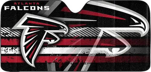 Vista 8 de Fanmats Parasol Solar Automático para Parabrisas de la NFL, Protector Solar Visera Solar Acordeón Tri-plegable para Almacenamiento 59" x 29.5