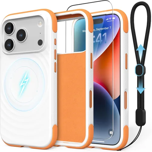 Vista 19 de GOODVISH Funda magnética para iPhone 18 Pro / iPhone 17 Pro, antideslizante