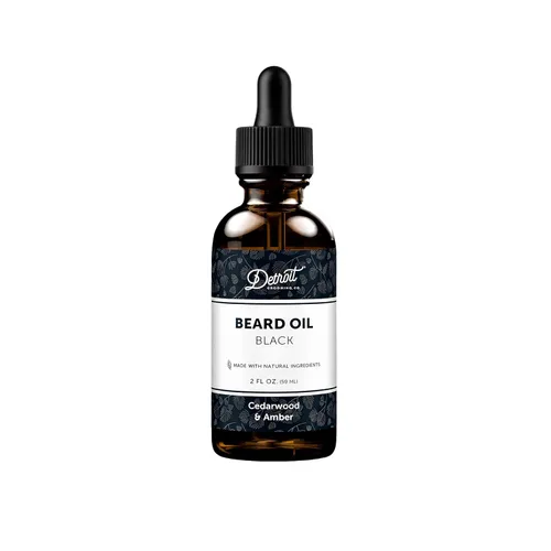 Vista 11 de Detroit Grooming Co. Aceite para barba 313 Fórmula natural, 1 oz