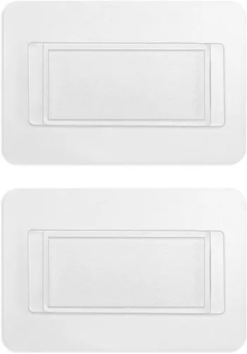 Vista 9 de Boperzi Soporte para cepillo de dientes con cubierta a prueba de polvo montado en la pared Dispensador automático para baño con ducha Juego con 2