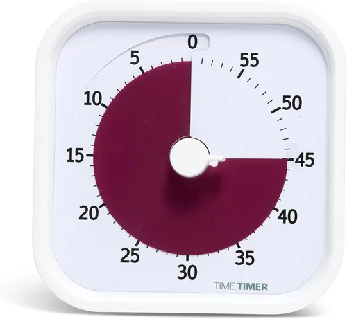 Vista 16 de TIME TIMER Home MOD - Temporizador visual de 60 minutos para niños Edición Hogar - Para suministros de educación en casa Herramienta de estudio
