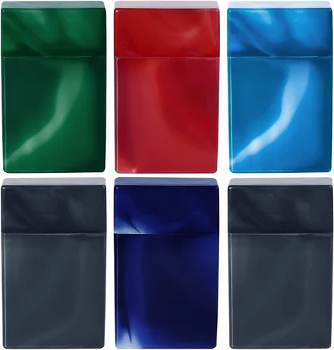 Vista 4 de YukaBa Caja de cigarrillos/caja-3.937 in cigarrillos (colores aleatorios (4 cajas)