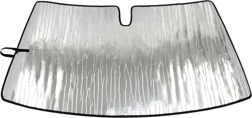 Vista 2 de Mercedes Benz Sprinter Freightliner Parasol para parabrisas 2007-2018, hecho en EE. UU.