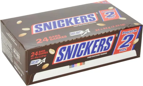 Vista 2 de Snickers Barras de chocolate - King
