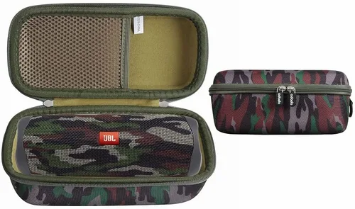 Vista 7 de Adada Estuche rígido de viaje para JBL FLIP 5/6/7 Altavoz Bluetooth portátil impermeable (negro)