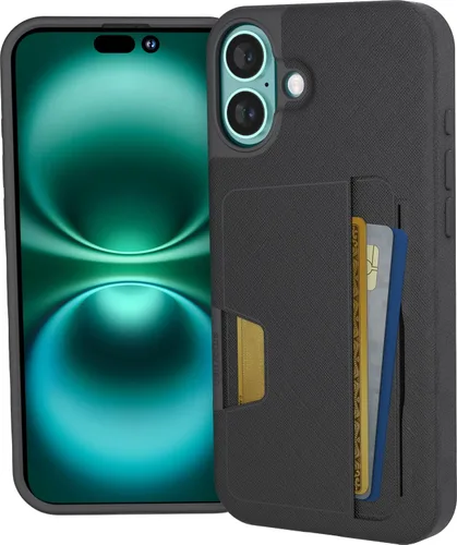 Vista 82 de Smartish Funda tipo cartera para iPhone 11 Pro - Wallet Slayer Vol. 2 [soporte protector delgado] tarjetero (seda) - Black Tie Affair