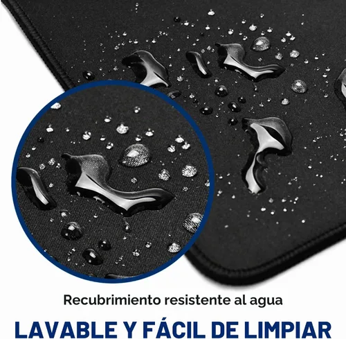 Vista 4 de Virtusx Alfombrilla de mouse grande para juegos con bordes cosidos, alfombrilla de escritorio extendida para computadora, tela microtejida superior
