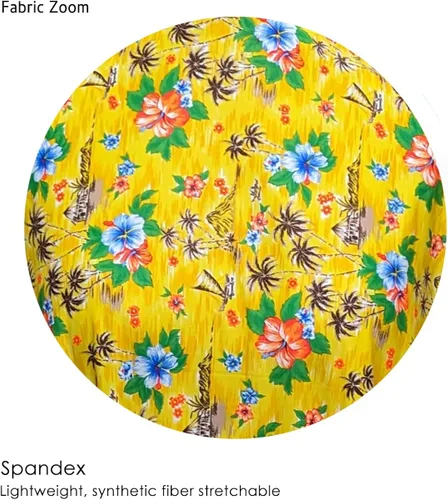 Vista 2 de Traje de baño de dos piezas para mujer Sunset Lei de talla grande