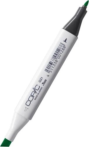 Vista 6 de Copic Marcador de alcohol clásico, de doble punta, R37-Copic, Carmín