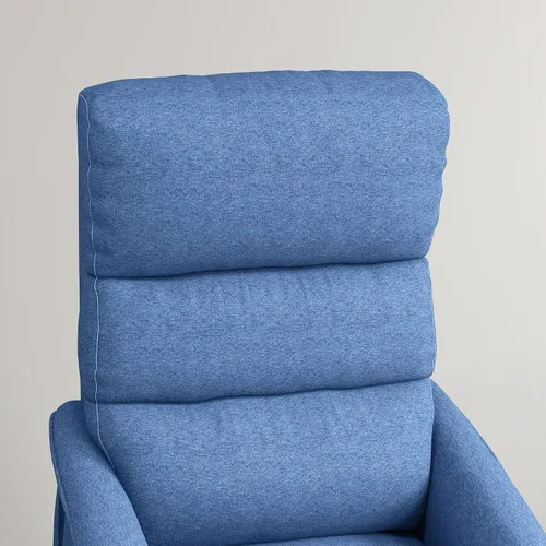 Vista 8 de HOMCOM Silla reclinable con elevación eléctrica para adultos mayores, fácil de montar, silla reclinable de tela para adultos, sofá reclinable