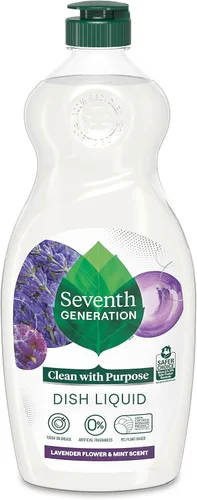 Vista 10 de Seventh Generation Jabón Líquido para Platos Ralladura de Clementina Hierba Limón Jabón Líquido Lavavajillas 19 oz