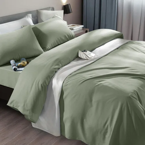 Vista 20 de SONORO KATE Juego de sábanas de cama de microfibra súper suave de 1800 hilos, sábanas egipcias de lujo que se ajustan a colchones de bolsillo Beige