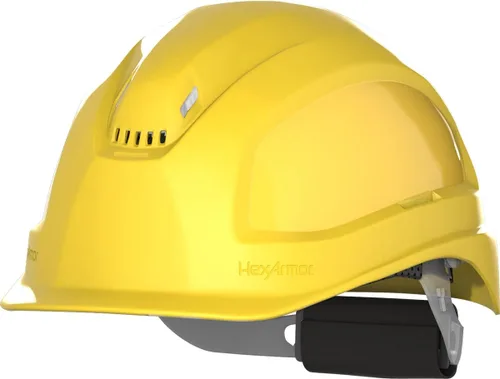 Vista 38 de HexArmor Casco de Seguridad Ceros® Casco Ceros® Duro Blanco