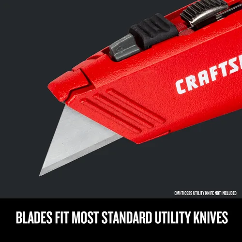 Vista 5 de CRAFTSMAN Cuchillas de cuchillo utilitario, paquete de 75 (CMHT11700N)