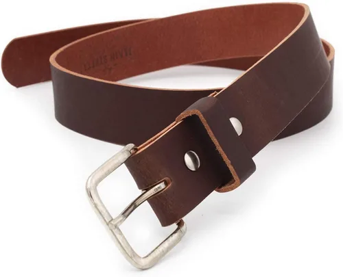 Vista 7 de Cinturón de cuero Journeyman Fabricado en Estados Unidos Cinturón de cuero para hombre