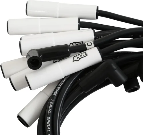 Vista 2 de ACCEL Juego de cables de bujía 9024C Extreme 9000 Bota de cerámica