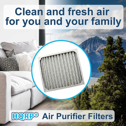 Vista 4 de HQRP Paquete de 4 filtros compatibles con Hamilton Beach TrueAir 04712 04381 840117900 True-Air O4712 O4381