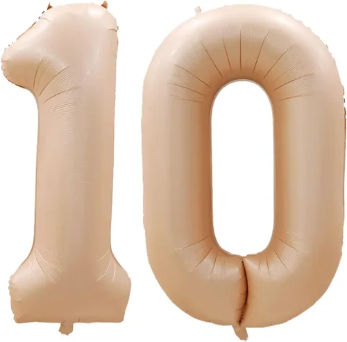 Vista 442 de Goer, conjunto de globos de papel aluminio para decoraciones de cumpleaños, globos de las letras de feliz cumpleaños y de números Oro