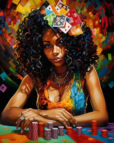Vista 15 de Pintura por números retrato de niña con sombrero de mago Tucocoo, pintura DIY en lienzo con pinceles, pinturas acrílicas, calabaza de Halloween