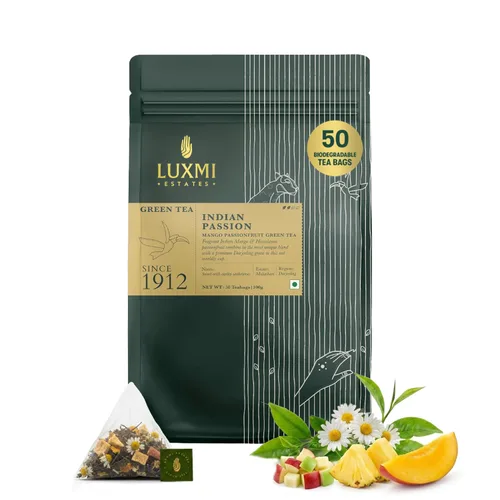 Vista 16 de LUXMI Estates - Té verde Sencha japonés - 50g (25 tazas) Té auténtico Sencha japonés de First Leaves Té premium suave, rico y refrescante