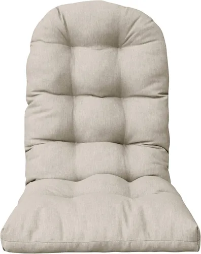 Vista 9 de Cojines para silla Adirondack para patio al aire libre, esquinas redondas, color azul lago