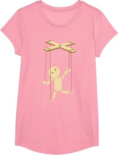Vista 78 de Puppeteering - Camiseta de marionetas Ventrílocuo de tiriteros, Negro, S