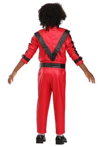 Vista 2 de Disfraz de Michael Jackson Thriller para Niños Pequeños Multicolor