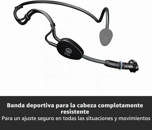 Vista 2 de AKG Pro Audio C544 L - Micrófono condensador deportivo de alto rendimiento, color negro