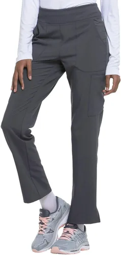 Vista 6 de Pantalón médico Dickies EDS Essentials para mujer, tiro natural, pierna cónica, sin cordones. DK005